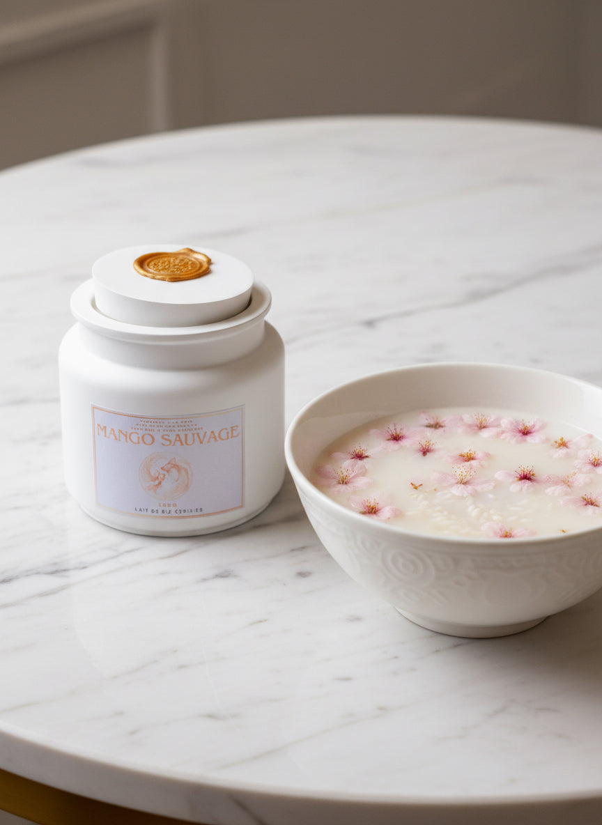 Lait de riz cerisier